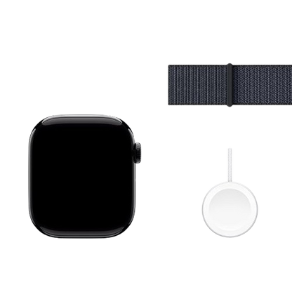 Apple Watch Series 10 (GPS + Cellular) , 42mm - Aluminium and Titanium, with Sport Loop and Sport Bands