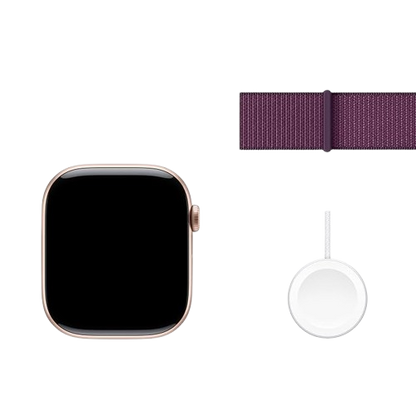 Apple Watch Series 10 (GPS + Cellular) , 42mm - Aluminium and Titanium, with Sport Loop and Sport Bands