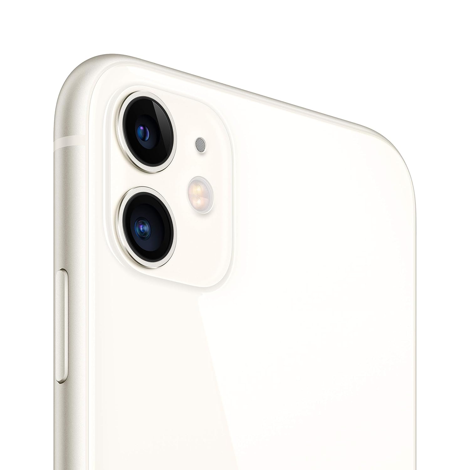 Camera profile image of the iPhone 11, showcasing its dual-camera system with wide and ultra-wide lenses. The cameras are arranged neatly within a square module, featuring advanced imaging capabilities for capturing stunning photos and videos.