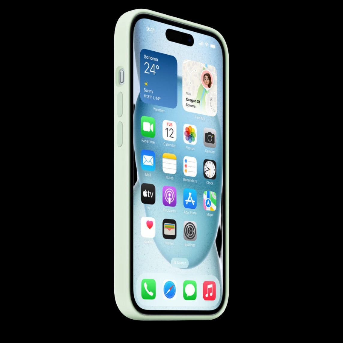 Image of the Apple iPhone Cover, a protective accessory for iPhone devices. The cover is shown against a white background, highlighting its sleek design, precise fit, and durable materials for safeguarding the iPhone against scratches and drops at icrescent apple store chandigarh